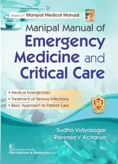 Manipal Manual of Emergency Medicine and Critical Care 2023 By Sudha Vidyasagar and Raviraja V Acharya