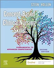 Concept-Based Clinical Nursing Skills 2nd Edition 2023 by Stein & Hollen