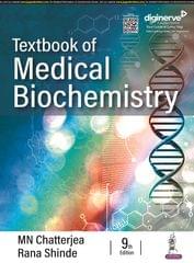 Textbook of Medical Biochemistry 9th Edition 2023 By MN Chatterjea & Rana Shinde