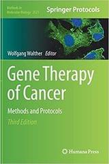 Gene Therapy Of Cancer Methods And Protocols 3rd Edition 2022 By Walther W