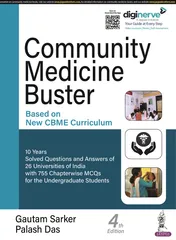 Community Medicine Buster 4th Edition 2023 By Gautam Sarker