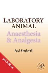 Laboratory Animal Anaesthesia And Analgesia 5th Edition 2023 By Paul Flecknell
