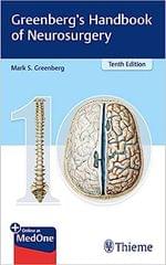 Greenberg's Handbook of Neurosurgery 10th Edition 2023 By Mark S Greenberg