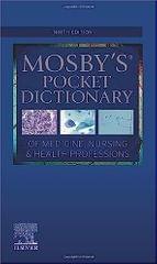 Mosbys Pocket Dictionary Of Medicine Nursing And Health Professions With Access Code 9th Edition 2024 By O'Toole T M