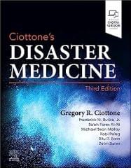 Ciottones Disaster Medicine With Access Code 3rd Edition 2024 By Ciottone G R