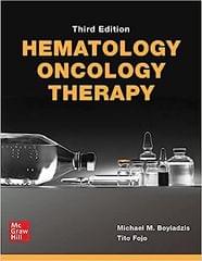 Hematology Oncology Therapy 3rd Edition 2023 By Michael M Boyiadzis
