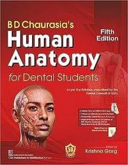 Bd Chaurasias Human Anatomy For Dental Students 5th Edition 2023 by Krishna Garg