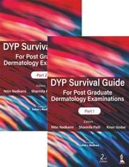 DYP Survival Guide for Post Graduate Dermatology Examinations set of 2 volumes 2nd Edition 2023 By Nitin Nadkarni