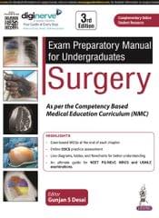Exam Preparatory for Undergraduates Surgery 3rd Edition 2023 By Gunjan S Desai