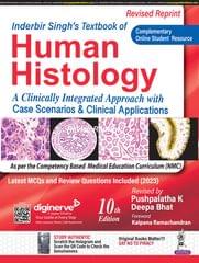 Inderbir Singh Textbook of Human Histology 10th Revised Edition 2023 By Pushpalatha K & Deepa Bhat
