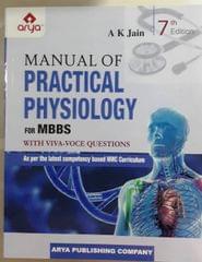 Manual Of Practical Physiology For MBBS 7th Edition 2023 By AK Jain