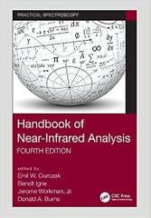 Handbook Of Near Infrared Analysis 4th Edition 2021 By Ciurczak E.W.