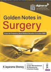 Golden Notes in Surgery 1st Edition 2023 By K Jayarama Shenoy