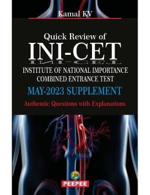 Quick Review of INI-CET May 2023 Supplement 1st Edition 2023 By Kamal KV
