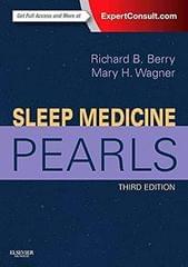 Sleep Medicine Pearls With Access Code 3rd Edition 2015 By Berry RB