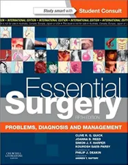 Essential Surgery: Problems, Diagnosis and Management With Student Consult Online Access 5th International Edition  2013 By Burkitt and Quick