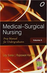 Medical-Surgical Nursing PMFU Volume-II, 1st Edition 2016 By A.LIZY SONIA