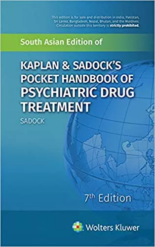 Kaplan & Sadock's Pocket Handbook of Psychiatric Drug Treatment 7th Edition 2018 By Sadock