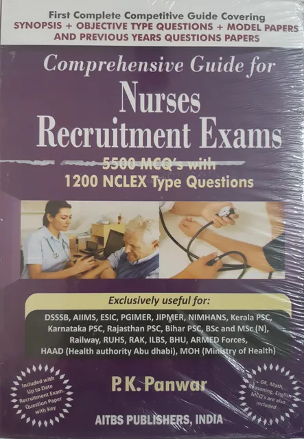 Comprehensive Guide For Nurses Recruitment Exam by Panwar