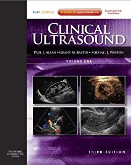 Clinical Ultrasound, 2-Volume Set,3rd Edition 2011 By Paul L Allan