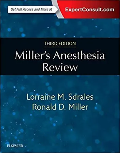 Miller's Anesthesia Review 3rd Edition 2017 By Lorraine M Sdrales