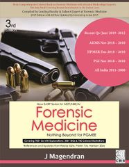 Forensic Medicine Nothing beyond for PGMEE (New SARP Series for NEET/NBE/AI) 3d Edition 2019 By J Magendran