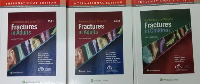 Rockwood and Green Fractures In Adults and Children (3 Volume