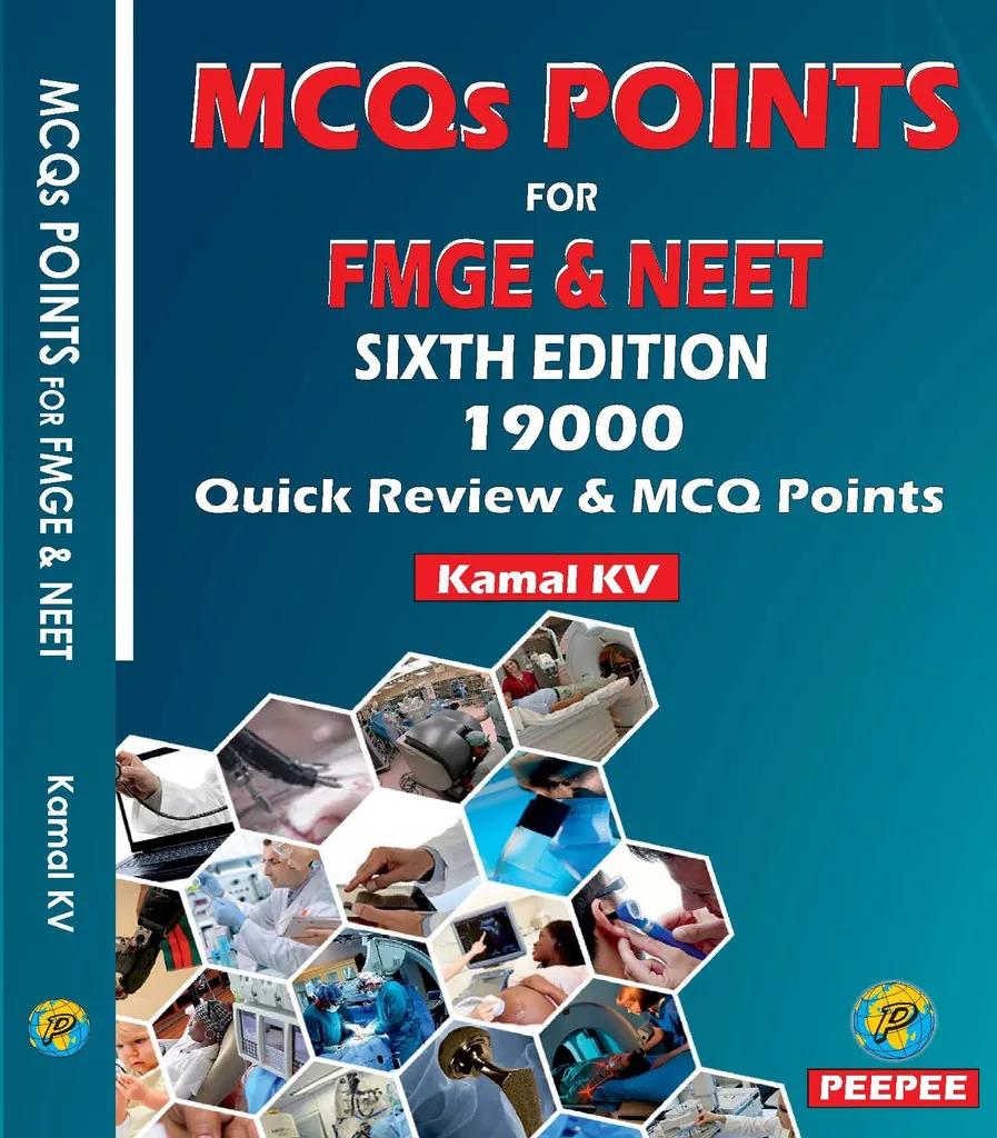 MCQ Points for FMGE & NEET 6th Edition 2019 By Kamal K V