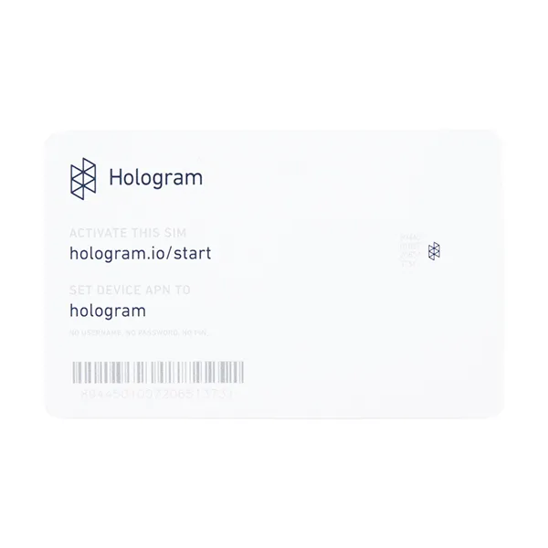 Hologram eUICC SIM Card