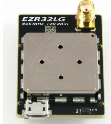 Wireless EZR32LG 915 MHz 20 dBm Radio Board