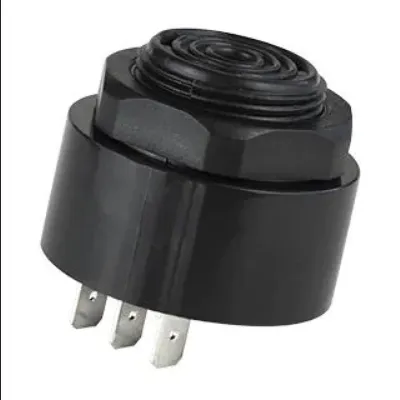 Piezo Buzzers & Audio Indicators 42.5 mm, 12 Vdc, 92 dB, Through Hole, Driving Circuit, Fast Pulse Piezo Audio Indicator Buzzer