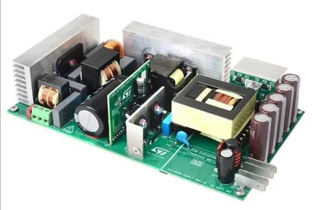 Power Management IC Development Tools PSU and Converter Solution Eval Board 12 V - 400 W adapter based on L4984, L6699 and SRK2001