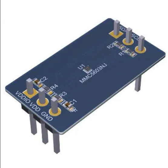 Magnetic Sensor Development Tools MMC560x-B Prototyping Evaluation Board