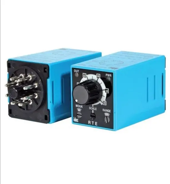Time Delay & Timing Relays Timer Multi Function 10A Contact Delayed DPDT 120-240VAC 11 Pin Plug-In