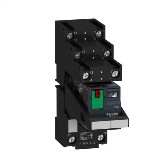Industrial Relays RXM Relay & separate Socket,2C/O 10A 24VAC