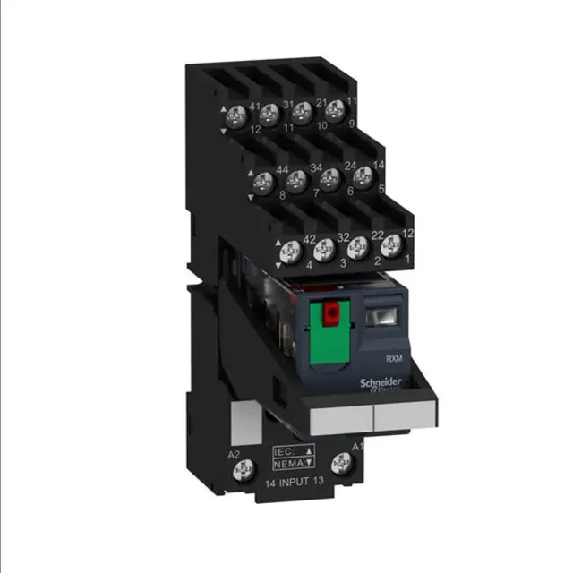 Industrial Relays RXM Relay & separate Socket,4C/O 6A 230VAC