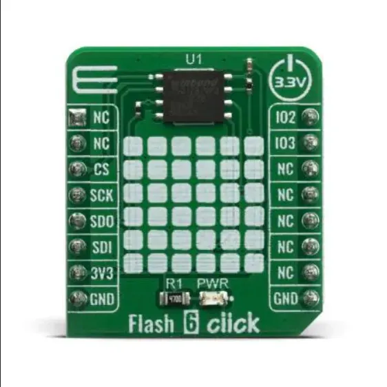 Memory IC Development Tools Flash 6 Click