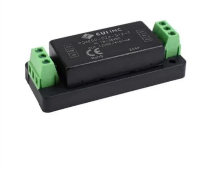 Isolated DC/DC Converters dc-dc isolated, 50 W, 18 36 Vdc input, 12 Vdc, 4.167 A, single regulated output, DIP