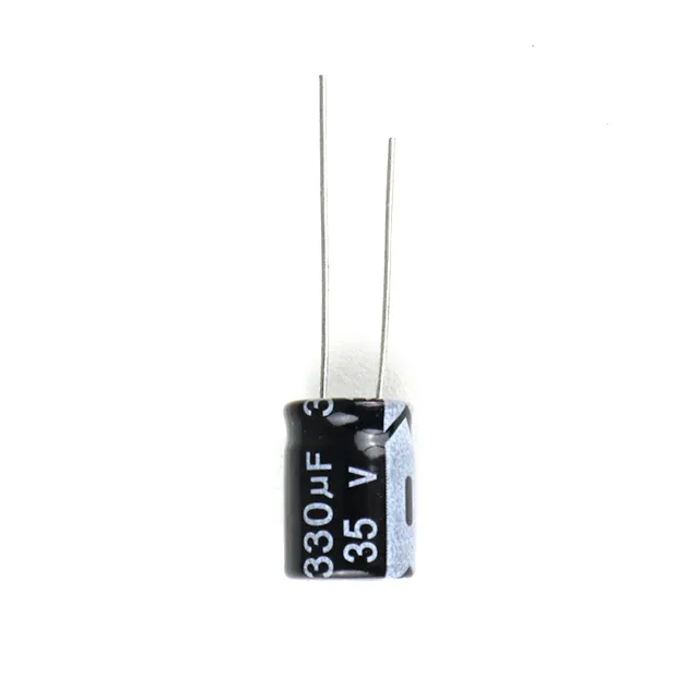 220 uF 50V Through Hole Electrolytic Capacitor (Pack of 10)