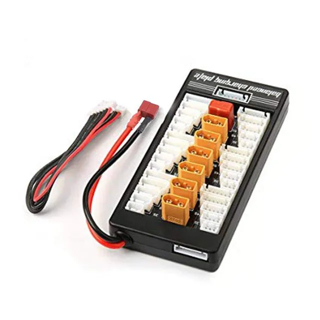 Parallel charging Board for 6 packs 2~6S (XT-60)