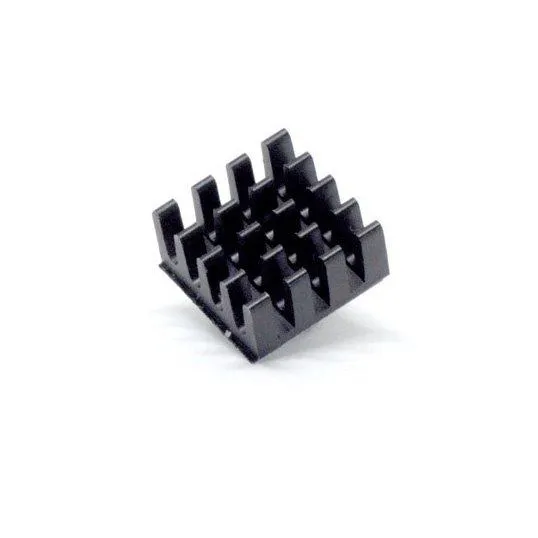 Black Aluminum Heatsink for Raspberry Pi