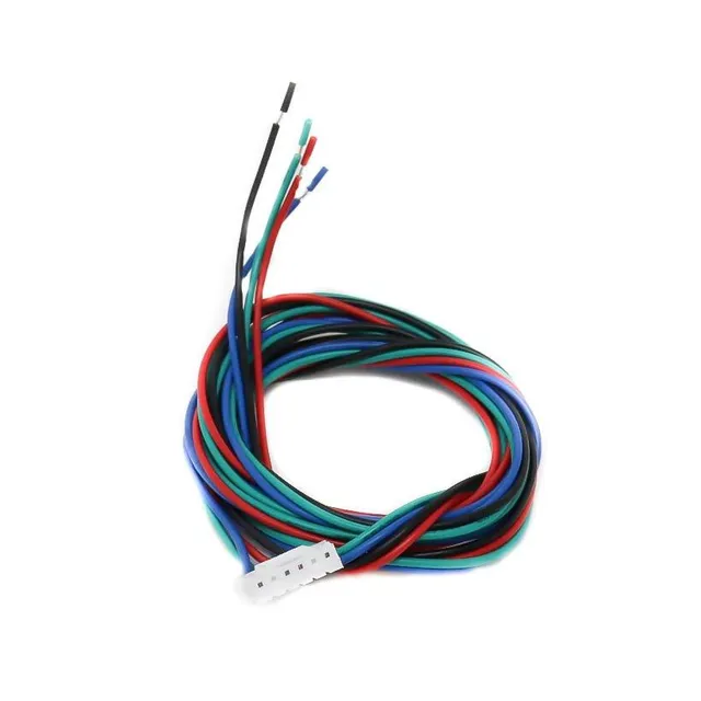 Pure Copper 1000 mm Cable with Connector for NEMA17 Stepper Motor