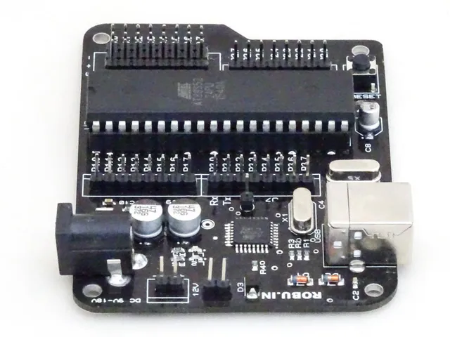 SmartElex Aryabhatta 8051 Microcontroller Development Board AT89S52 with Onboard USB Programmer