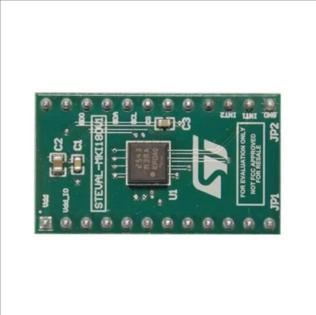 Acceleration Sensor Development Tools LIS3DHH adapter board for a standard DIL 24 socket