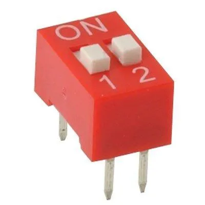 2 Way Slide Switch 2.54mm Pitch (Pack of 5)