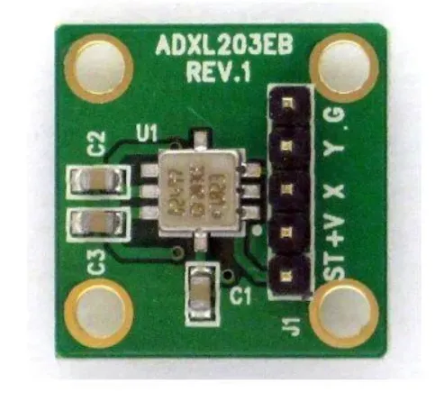 Acceleration Sensor Development Tools B -Dual Axis Low G Accelerometer