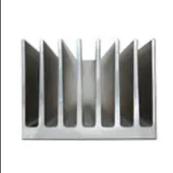 Heat Sinks Extrusion Profile, AL6063, Length 300mm, Width 240mm, Height 55mm
