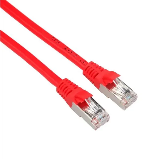 Ethernet Cables / Networking Cables CAT6A SHIELDED RJ45 Red 3'