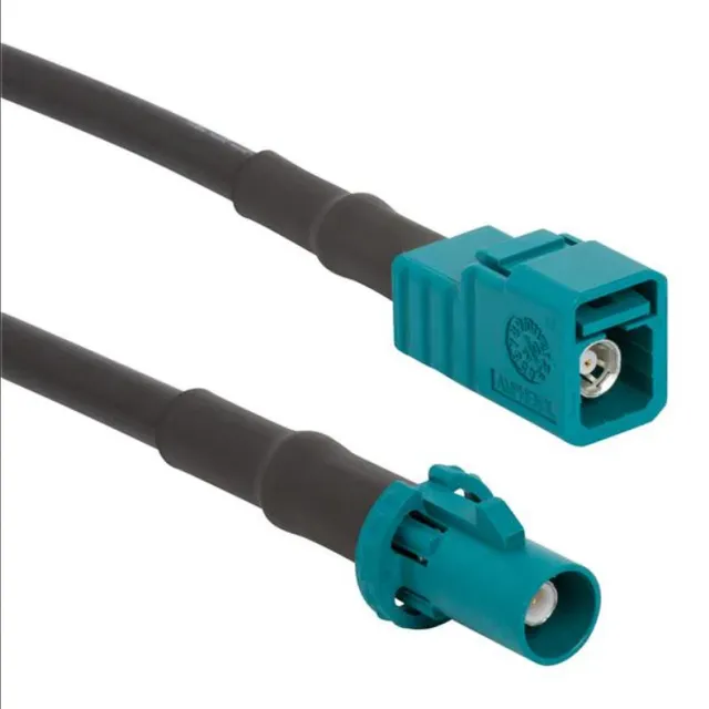 RF Cable Assemblies FAKRA Straight Plug G-58 Cable, 1 Meters