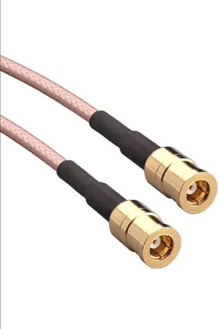 RF Cable Assemblies Cable Assembly Coaxial SMB Plug to SMB Plug RG-316 6.000" (152.40mm)